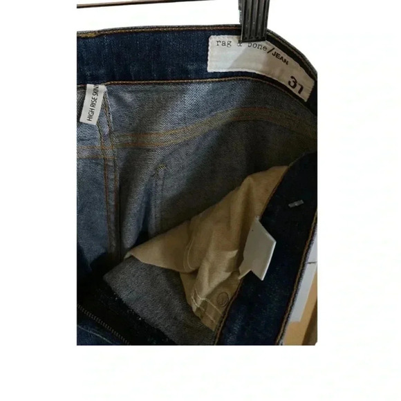 Rag & Bone Hi Rise Skinny Connie Medium Wash Jeans Size 31 - Picture 4 of 4